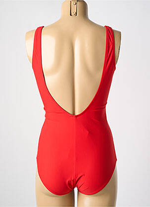 Costum de baie dintr-o singură piesă elasticitate top sutien modelat roșu MIRADONNA femeie