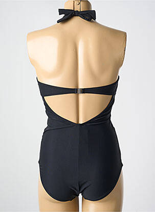 Costum de baie dintr-o singură piesă elasticitate top sutien modelat negru MIRADONNA femeie