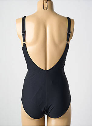 Costum de baie dintr-o singură piesă elasticitate top sutien modelat negru MIRADONNA femeie