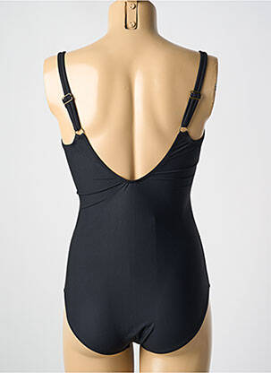 Costum de baie dintr-o singură piesă elasticitate top sutien modelat negru MIRADONNA femeie