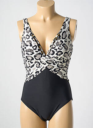 Costum de baie dintr-o singură piesă elasticitate top sutien modelat negru MIRACLESUIT femeie