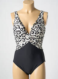 Costum de baie dintr-o singură piesă elasticitate top sutien modelat negru MIRACLESUIT femeie