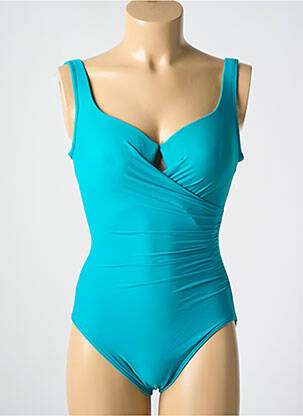 Costum de baie dintr-o singură piesă elasticitate top sutien modelat albastru MIRACLESUIT femeie