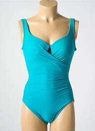 Costum de baie dintr-o singură piesă elasticitate top sutien modelat albastru MIRACLESUIT femme