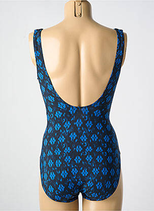 Costum de baie dintr-o singură piesă imprimeu fantezie top sutien modelat albastru MIRACLESUIT femeie