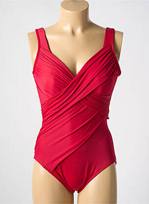 Costum de baie dintr-o singură piesă elasticitate top sutien modelat roșu MIRACLESUIT femeie