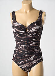 Costum de baie dintr-o singură piesă imprimeu fantezie top sutien modelat negru MIRACLESUIT femeie