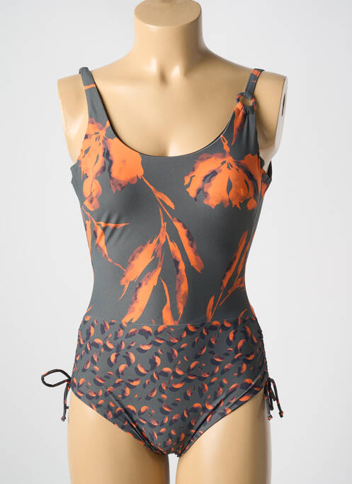 Costum de baie dintr-o singură piesă gri MIRADONNA femeie