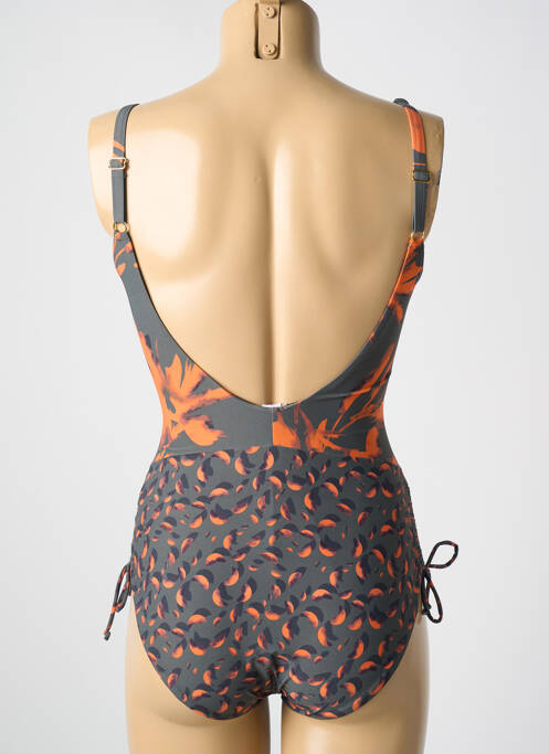 Costum de baie dintr-o singură piesă gri MIRADONNA femeie