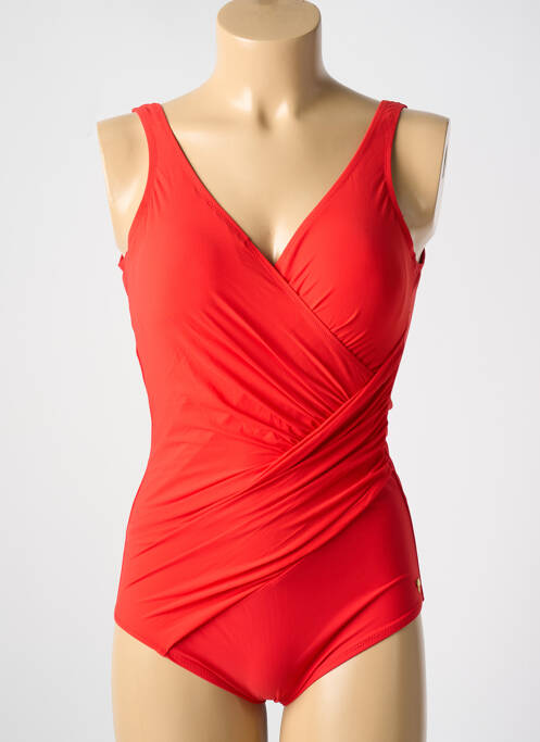 Costum de baie dintr-o singură piesă roșu MIRADONNA femeie