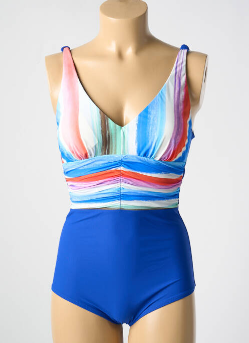 Costum de baie dintr-o singură piesă albastru MIRADONNA femeie