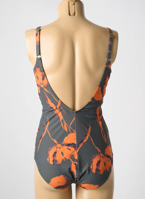 Costum de baie dintr-o singură piesă gri MIRADONNA femeie