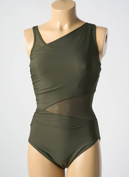 Costum de baie dintr-o singură piesă verde MIRACLESUIT femeie