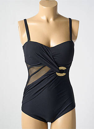 Costum de baie dintr-o singură piesă negru MIRADONNA femeie