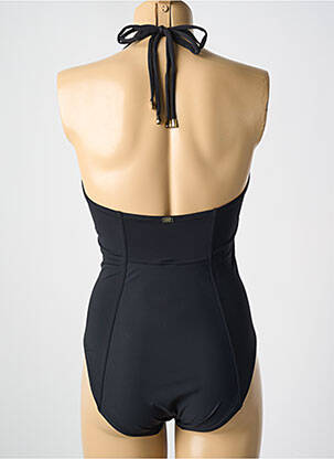 Costum de baie dintr-o singură piesă elasticitate top triunghiuri negru AMORESSA femeie