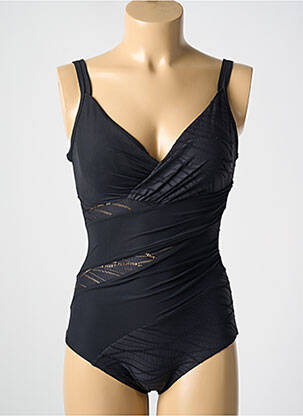 Costum de baie dintr-o singură piesă negru MIRADONNA femeie