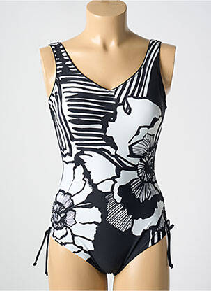 Costum de baie dintr-o singură piesă imprimeu fantezie top sutien modelat negru MIRADONNA femeie