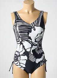Costum de baie dintr-o singură piesă imprimeu fantezie top sutien modelat negru MIRADONNA femme