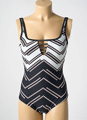 Costum de baie dintr-o singură piesă negru MIRADONNA femeie