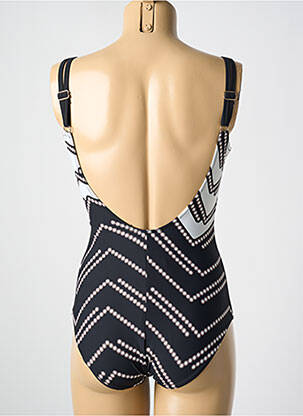 Costum de baie dintr-o singură piesă imprimeu fantezie top sutien modelat negru MIRADONNA femeie