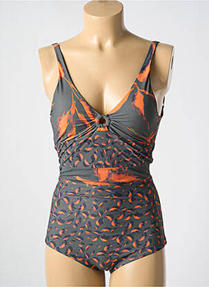 Costum de baie dintr-o singură piesă portocaliu MIRADONNA femeie