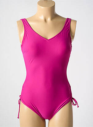 Costum de baie dintr-o singură piesă elasticitate top sutien modelat roz MIRADONNA femeie