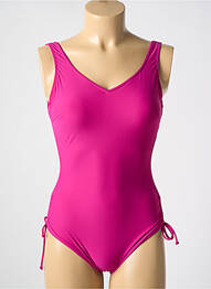 Costum de baie dintr-o singură piesă elasticitate top sutien modelat roz MIRADONNA femme