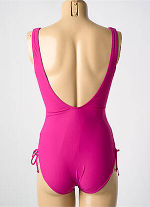 Costum de baie dintr-o singură piesă elasticitate top sutien modelat roz MIRADONNA femeie