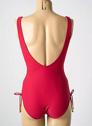 Costum de baie dintr-o singură piesă elasticitate top sutien modelat roșu MIRADONNA femeie