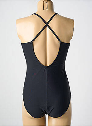 Costum de baie dintr-o singură piesă elasticitate top sutien modelat negru MIRADONNA femeie
