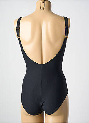 Costum de baie dintr-o singură piesă elasticitate top sutien modelat negru MIRADONNA femeie