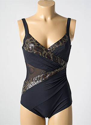 Costum de baie dintr-o singură piesă negru MIRADONNA femeie