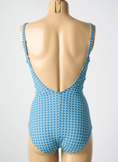 Costum de baie dintr-o singură piesă albastru MIRADONNA femeie