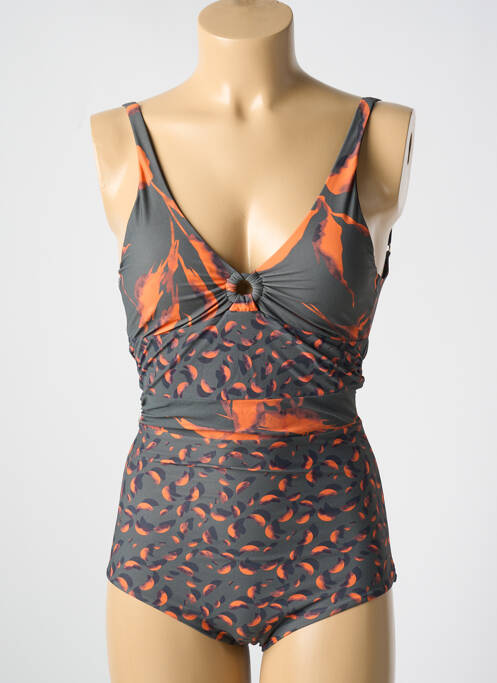 Costum de baie dintr-o singură piesă portocaliu MIRADONNA femeie