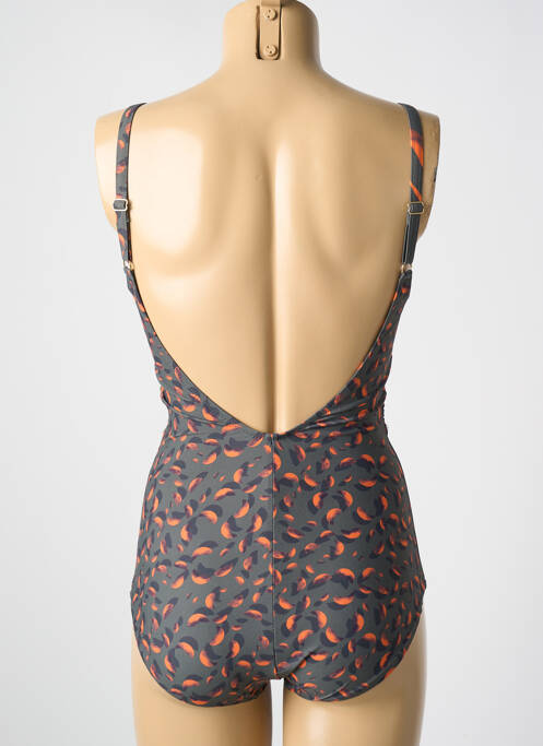 Costum de baie dintr-o singură piesă portocaliu MIRADONNA femeie