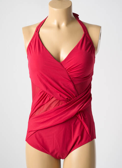 Costum de baie dintr-o singură piesă roșu MIRADONNA femeie