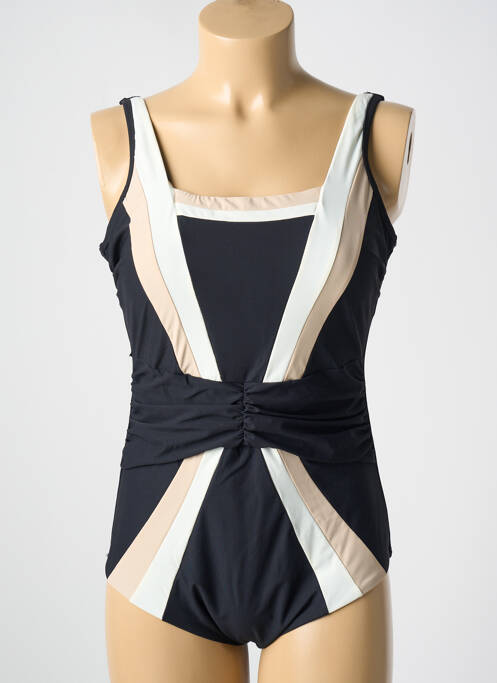 Costum de baie dintr-o singură piesă elasticitate top sutien modelat negru MIRADONNA femme
