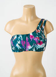Sutien de costum de baie sutien cupe întregi cu decolteu înalt sutien cupe întregi cu decolteu înalt verde CYELL femme