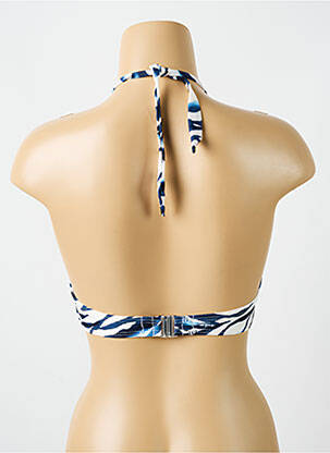 Sutien de costum de baie elasticitate top sutien modelat albastru CYELL femeie