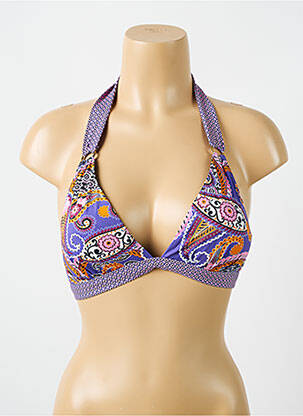 Sutien de costum de baie top sutien modelat top sutien modelat violet CYELL femeie