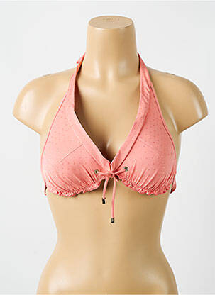 Sutien de costum de baie elasticitate top sutien modelat roz CYELL femeie