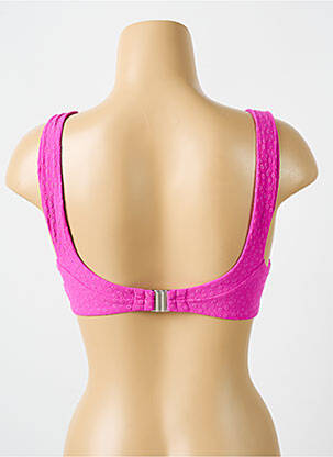 Sutien de costum de baie elasticitate top sutien push-up roz CYELL femeie