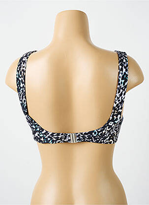 Sutien de costum de baie elasticitate top sutien push-up negru CYELL femeie