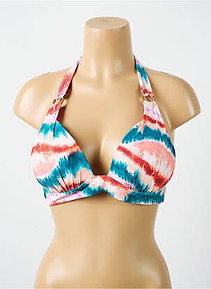 Sutien de costum de baie elasticitate top sutien push-up portocalie CYELL femeie