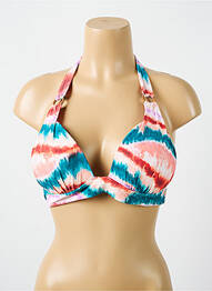 Sutien de costum de baie elasticitate top sutien push-up portocaliu CYELL femme