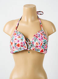 Sutien de costum de baie elasticitate top sutien push-up portocaliu CYELL femeie