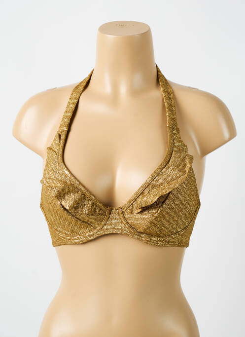 Sutien de costum de baie auriu CYELL femeie