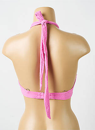 Sutien de costum de baie elasticitate top sutien modelat roz CYELL femeie