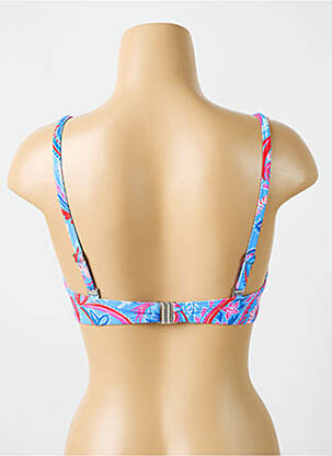 Sutien de costum de baie elasticitate top sutien modelat albastru CYELL femeie