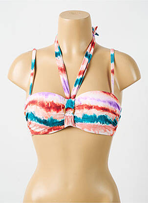Sutien de costum de baie elasticitate top sutien modelat portocalie CYELL femeie